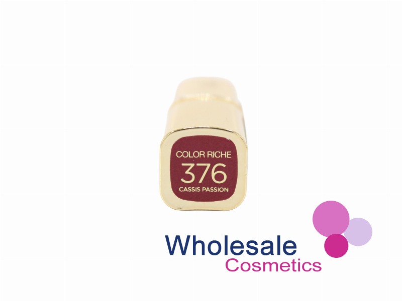 10 x L'Oreal Color Riche Lipsticks - 376 CASSIS PASSION